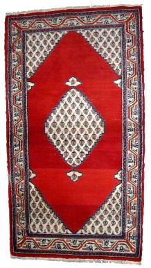 Tapis vintage Indien Seraband fait main, 1C757