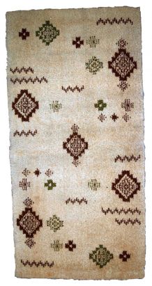 Tapis vintage Marocain Berber fait main, 1C758