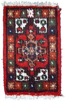 Tapis vintage Persan Hamadan fait main, 1C760
