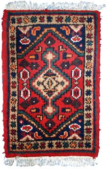 Tapis vintage Persan Hamadan fait main, 1C763