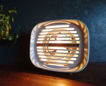 Lampe vintage rectangulaire industrielle métal "Tropic"