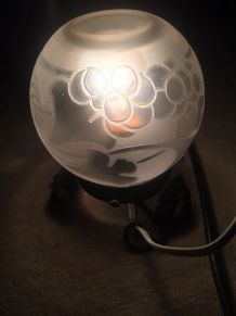 Lampe de chevet / table art déco signée Deveau 1920-1930