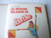 Livre Les Vavances Joyeuses de Barbie 1981