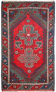 Tapis ancien Turc Anatolian fait main, 1C513