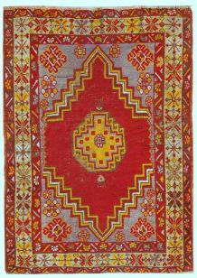 Tapis ancien Turc Anatolian fait main, 1C527