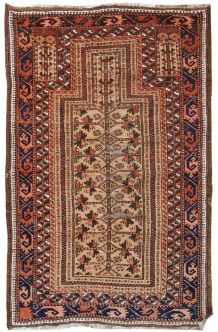 Tapis ancien Afghan Baluch fait main, 1C529
