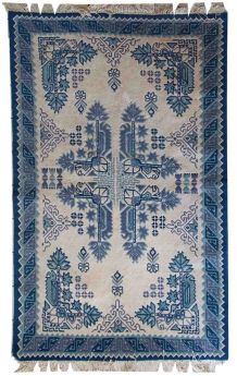 Tapis vintage Tunisien fait main, 1C544