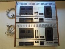 Lot de 2 platines cassette stéréo Tandberg TCD 310