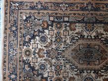 Tapis vintage Indien Tabriiz fait main, 1C768