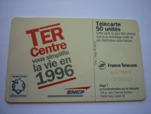 Télécarte Ter Centre - 350.000 ex