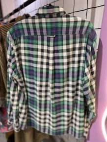 Valentino - Chemise à carreaux vintage