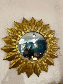 miroir soleil en résine 