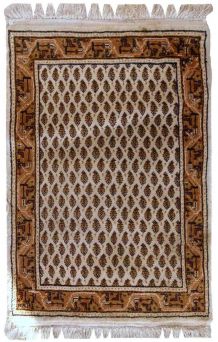 Tapis vintage Indien Seraband fait main, 1C575