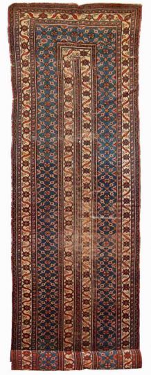 Tapis ancien Persan Mashad fait main, 1C587