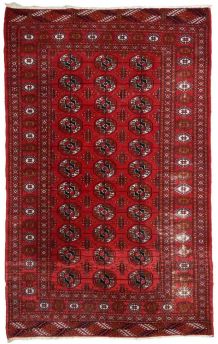 Tapis vintage Pakistanais Tekke fait main, 1C598