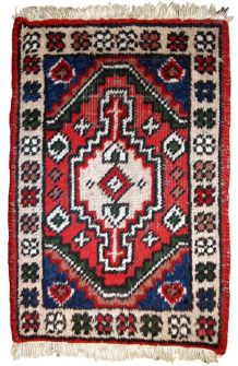 Tapis vintage Persan Hamadan fait main, 1C613