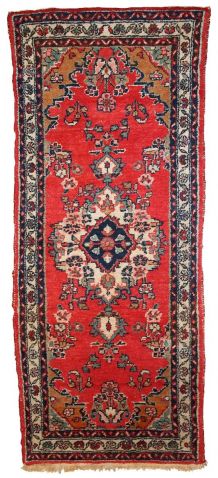 Tapis vintage Persan Hamadan fait main, 1C616