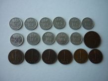 Lot 18 Anciennes Pièces de Monnaies Nederland