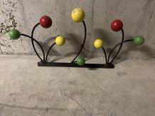 Patère boules années 50