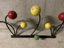 Patère boules années 50