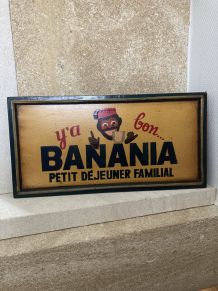 Plaque Banania vintage