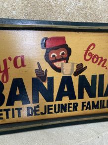 Plaque Banania vintage