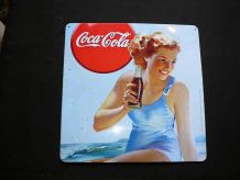 plaque publicitaire coca cola 