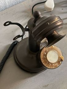 téléphone ancien bakélite 1940