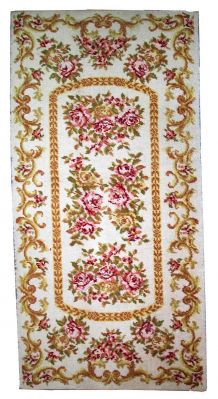Tapis ancien Français Savonnerie, 1C770