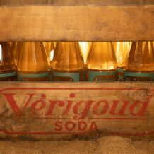 Bouteilles de soda vérigoud orange et citron