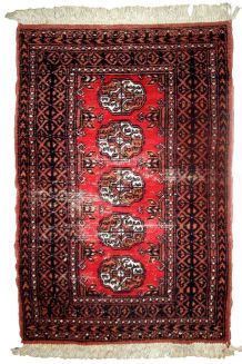 Tapis vintage Pakistanais Lahore fait main, 1C627