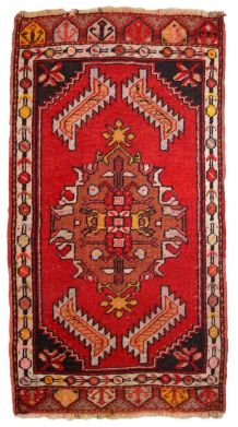 Tapis vintage Turc Yastik fait main, 1C651