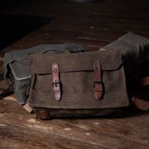 Ancienne besace militaire