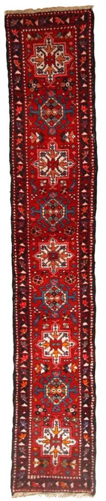 Tapis vintage Persan Karajeh fait main, 1C686