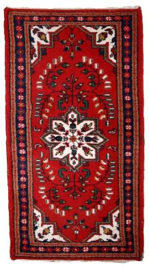 Tapis vintage Oriental fait main, 1C779