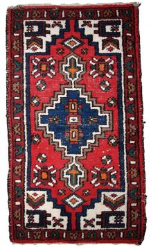 Tapis vintage Persan Hamadan fait main, 1C803