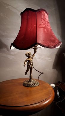 lampe bronze  28x25   