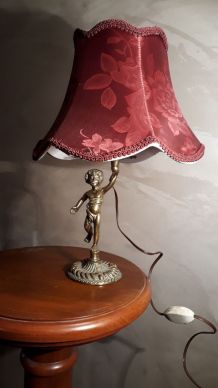 lampe bronze  28x25   