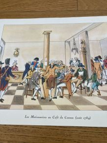 Planche "Les Motionnaires - 1789"