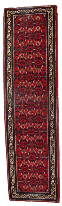 Tapis vintage Persan Hamadan fait main, 1C743