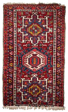 Tapis ancien Persan Karajeh fait main, 1C745