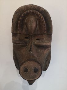 Ancien masque Wé cochon