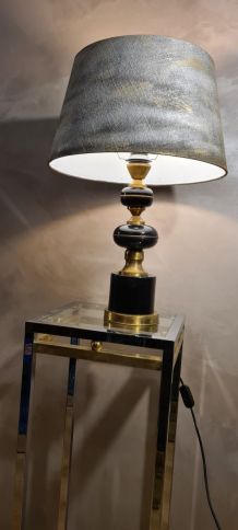 Lampe vintage design style Philippe Barbier circa , non sign