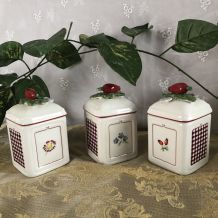 3 pots de conservation Villeroy &amp;amp;  Boch