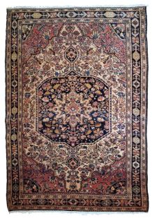 Tapis ancien Persan Sarouk Farahan fait main, 1B793