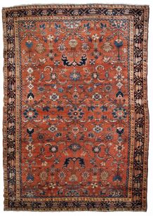Tapis ancien Persan Hamadan fait main, 1B796