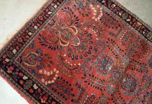 Tapis ancien Persan Sarouk fait main, 1B802