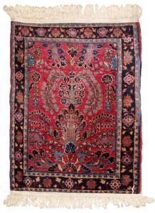 Tapis ancien Persan Sarouk fait main, 1B816