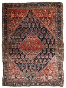Tapis ancien Persan Farahan fait main, 1B830
