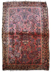Tapis ancien Persan Sarouk fait main, 1B831